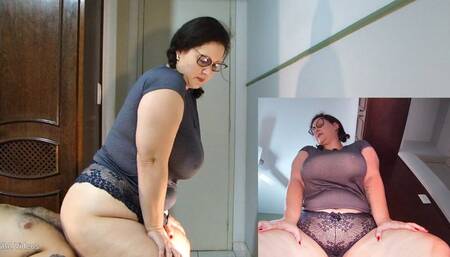 I took off my pajamas and farted in his face