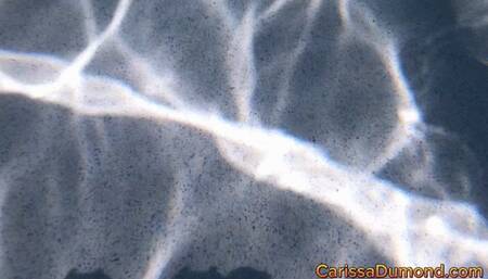 Carissa transition to a mermaid-just add water!