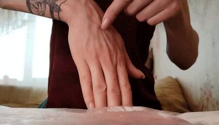 My big, gentle, sexy hands