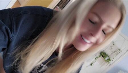 First Stinky Fart Session for my New Fart Sniffing Slave