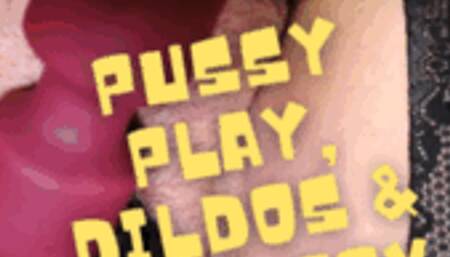 Pussy Play, Toys, Vibe & Close Up POV 1080p