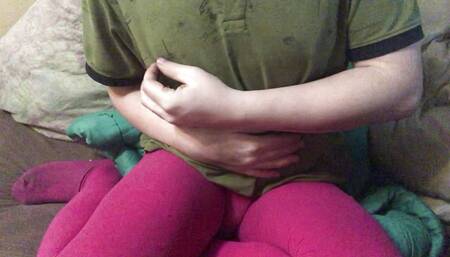 I Caress Myself Gently!