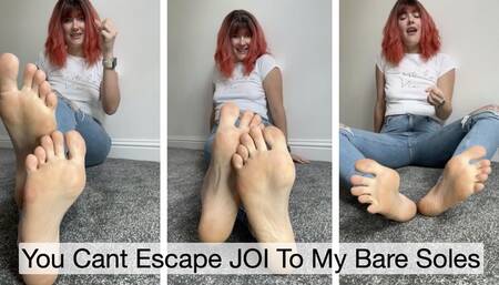 You Cant Escape JOI To My Bare Soles