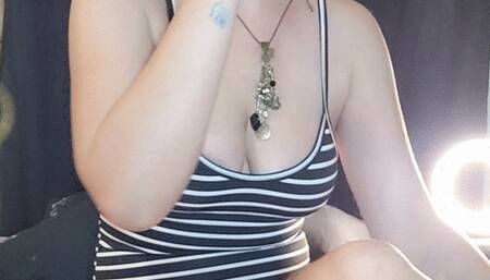 Chainsmoking 2 different and strong brands of cigarette - eye glasses