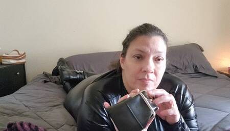 Smoking Marlboro Menthols in My Leather Catsuit