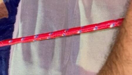 Tied up pig Sounding bondage victim in sketchy place