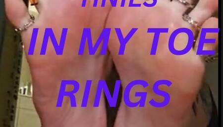 Tinies in my toerings