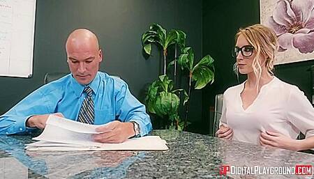 Perverted Amazing Office Sex Story With Cadence Lux And