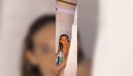 Taking a Shower While My Husband and His Friends Are Hanging Out at the House No Big Deal Lol