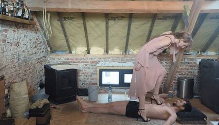 Inhuman stiletto trample 2 -Rosanna- (Full body) [Hard clip]