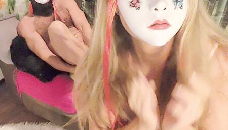 Foot massage, foot fucking , fisting and dildo training with Percy