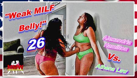 Weak MILF Belly! 26 WMV