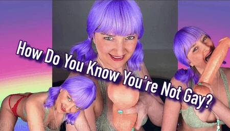 How Do You Know You’re Not Gay? - Determine your sexuality - Bisexual Encouragement Make Me Bi with Femdom Mistress Mystique - MP4