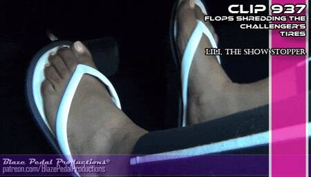 937-Lili Flops Shredding the Challenger's Tires