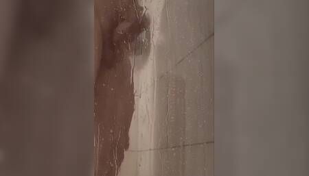 Jerking off in the Shower 1