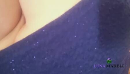 Luna Marble - Little Blue Dress