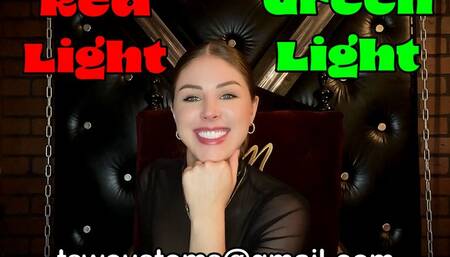 Red Light, Green Light JOI - Temptress Seraphina enthralls in this sexy JOI featuring CBT instruction, tease and denial, and more