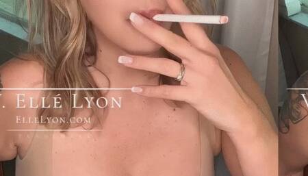 Elle Lyon Smoking Compilation - VIII