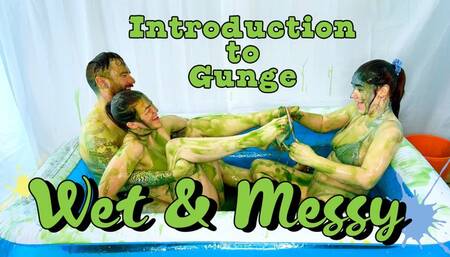 First Time Gunge and Messy Threesome Sex for Courtney Pose