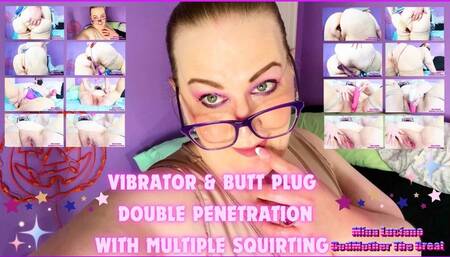 Vibrator Butt Plug Double Penetration With Multiple Squirting 720x480 MP4