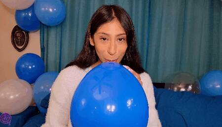 Squirting On My Birthday Balloons 1080 WMV