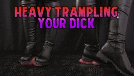 Heavy Trampling Your Dick in Thigh High Leather Boots - (Close Version) - TamyStarly - Trample, Crushing, Crush, Bootjob, Ballbusting, CBT, Shoejob, Riding, Stomp