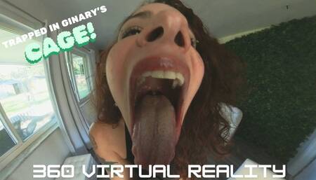 Trapped In Ginarys Cage! - 4K 360 VIRTUAL REALITY