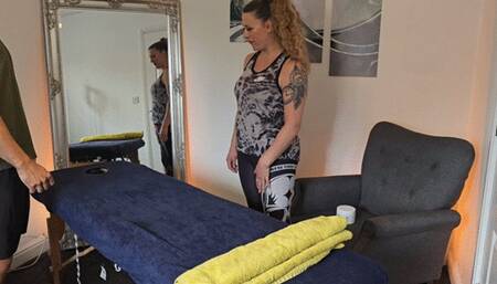 SubNurseTilly Gives me the deep Rub down