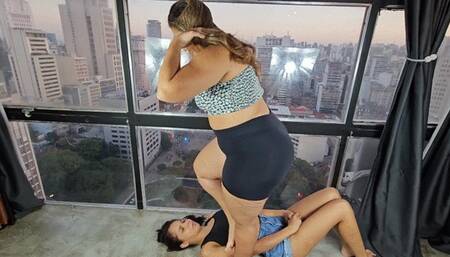 DESTROYING THE SLAVE'S THROAT - BY ROSALIA - FULL VIDEO