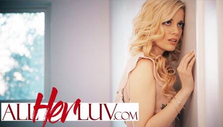 Libidinous Charlotte Stokely and Allison Rey at close up clip