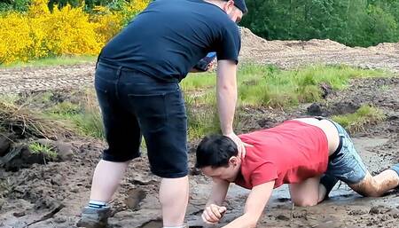 Mud Fun Caught Outdoor