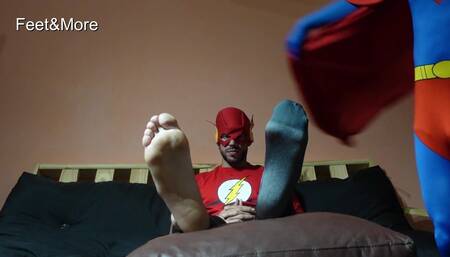 Superman Tickle Flash