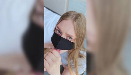 Brought the Guy to a Bright Orgasm and He Cum on My Face