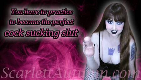 Become the perfect cock sucking slut - MP4 SD 480p