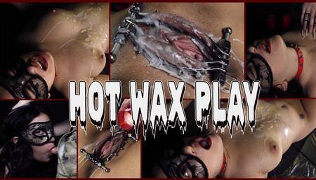 hardcore waxplay in her body and pussy