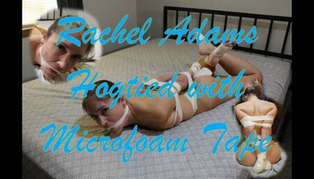 Rachel Adams Is Hogtied with Micro-foam Tape