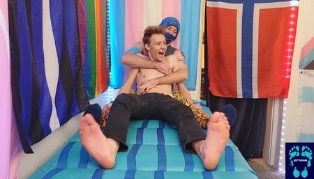 Cuddle Tickling With Ezra Tanner