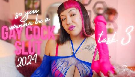 So, You Wanna Be a Gay Cock Slut 2024: Task 3
