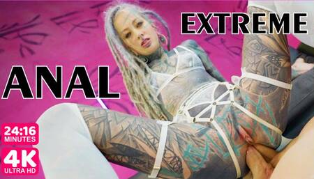 4K - My Double Anal Fuck with XL Cocks