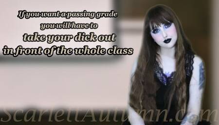 Drop your pants and show everyone how you masturbate - WMV HD 1080p