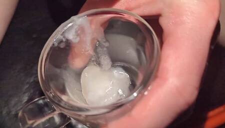 Sperm collection and drinking compilation