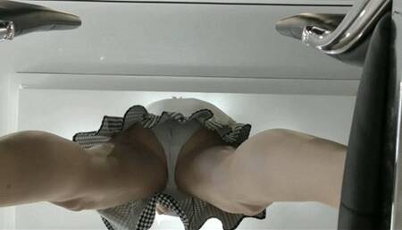 Upskirt Face Sitting white cotton panties MP4 FULL HD 1080p