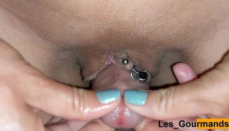 Pierced Clit Close up Fucking