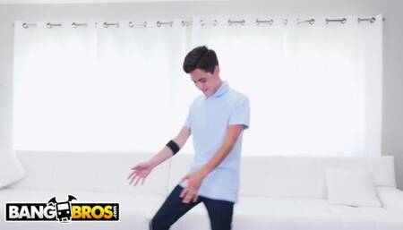 BANGBROS - Juan El Caballo Loco Practicing his Sex Moves like a Dork