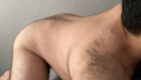 Turkish Bear Bottom Gay Showing Himself