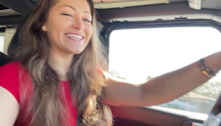 Running Errands and Soaking My Panties