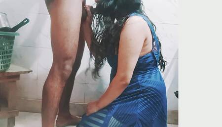 Indian wife mouth fucking