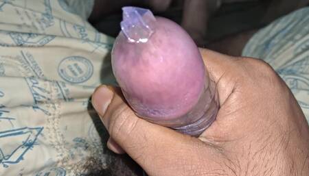 Cumming in Condom
