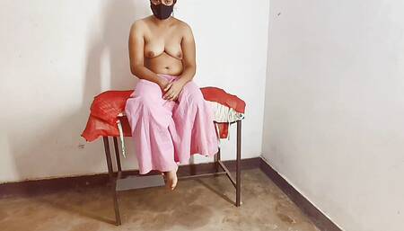 Indian College couple making love on the table hard sex in Hindi audio