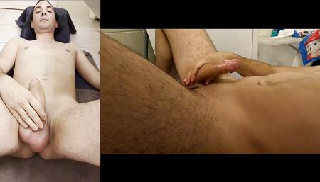 Slick and Dirty: Floor Masturbation to an Explosive Finish